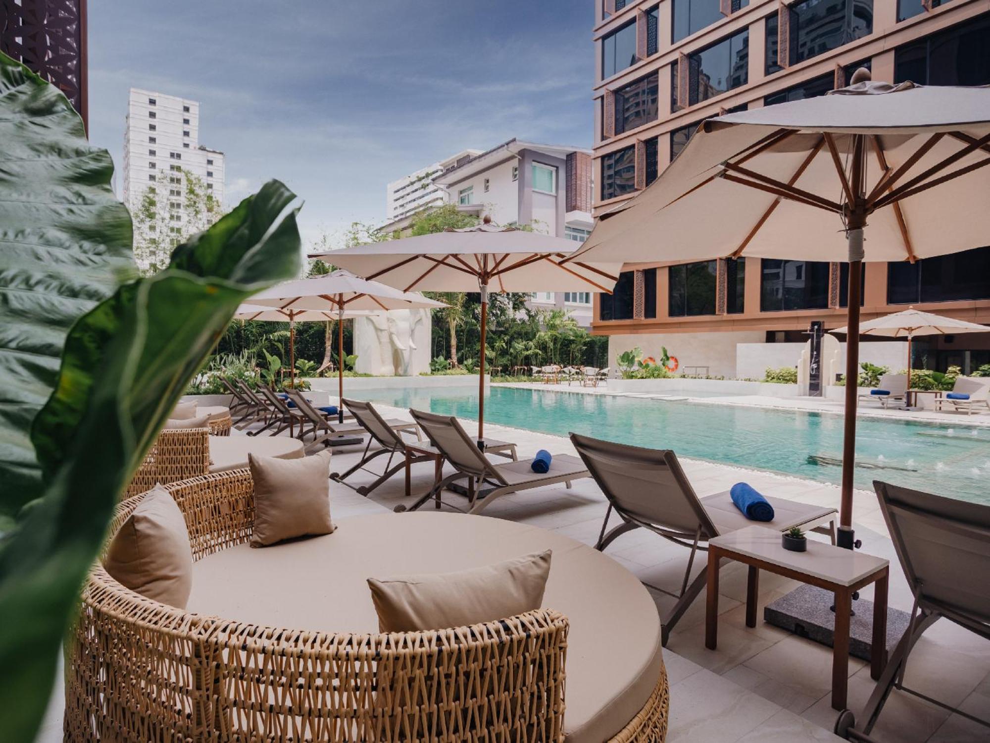 Nysa Hotel Bangkok Sukhumvit 11 Экстерьер фото The swimming pool at the hotel
