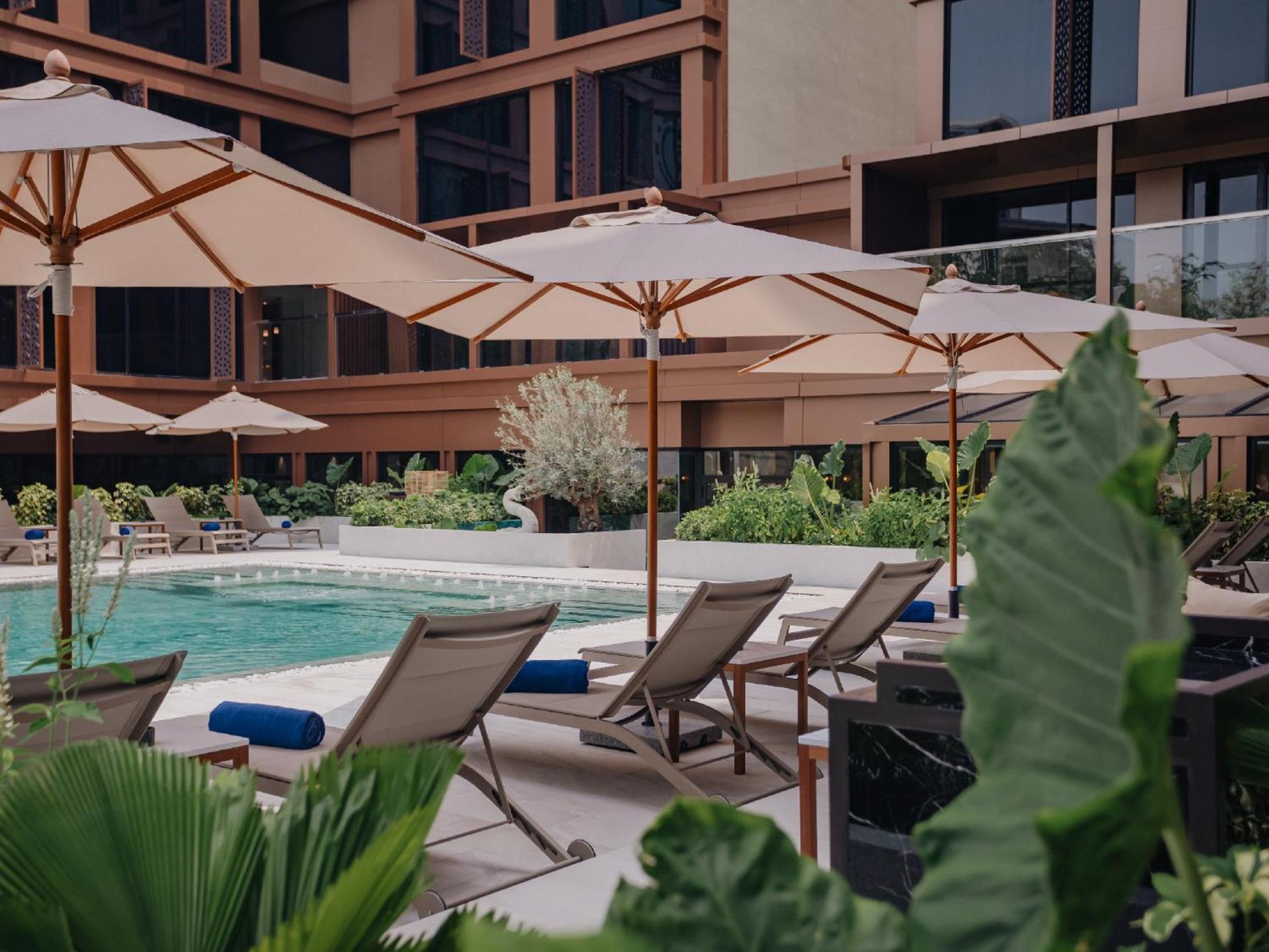 Nysa Hotel Bangkok Sukhumvit 11 Экстерьер фото The pool at the hotel