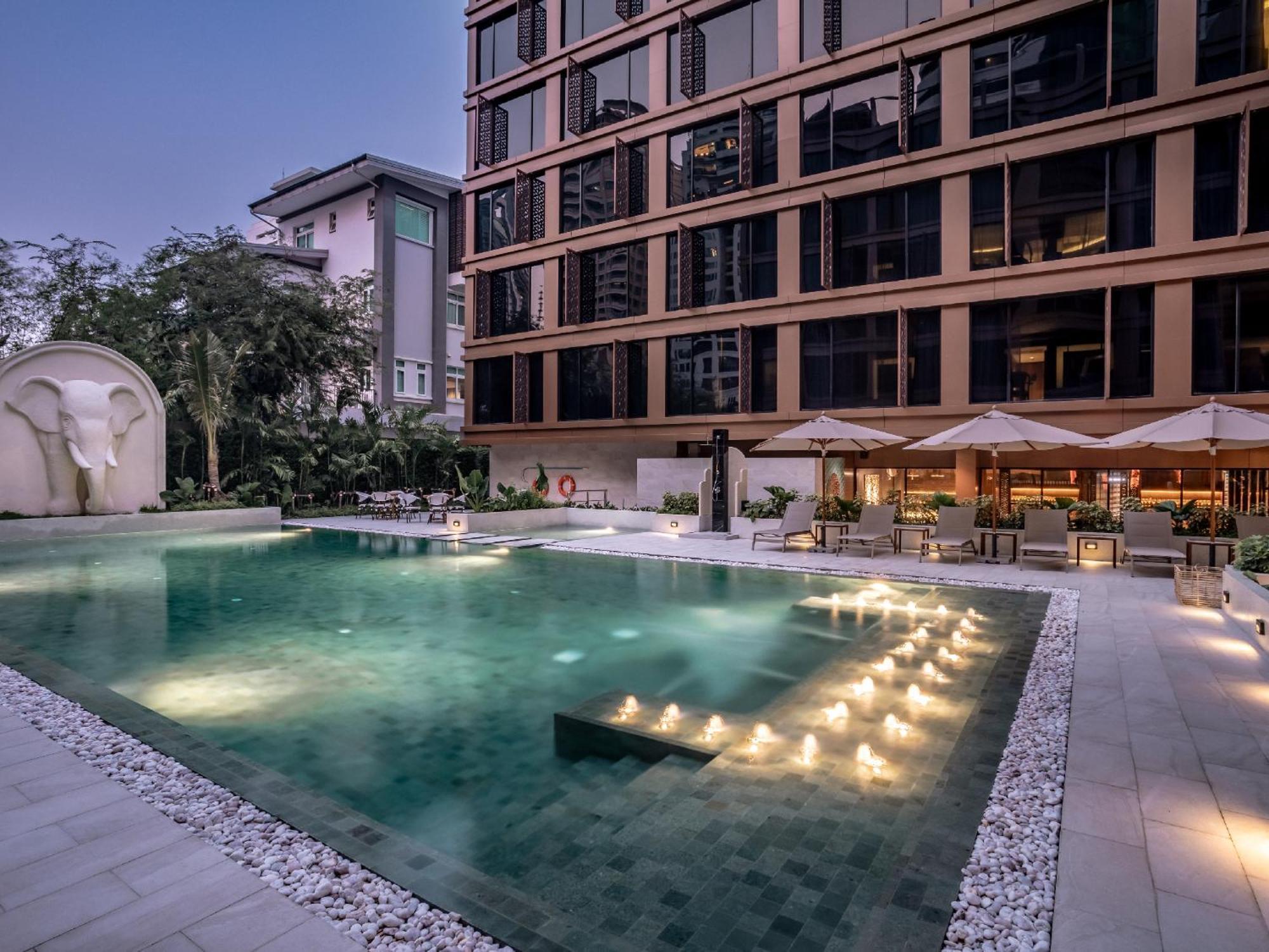 Nysa Hotel Bangkok Sukhumvit 11 Экстерьер фото The hotel's pool